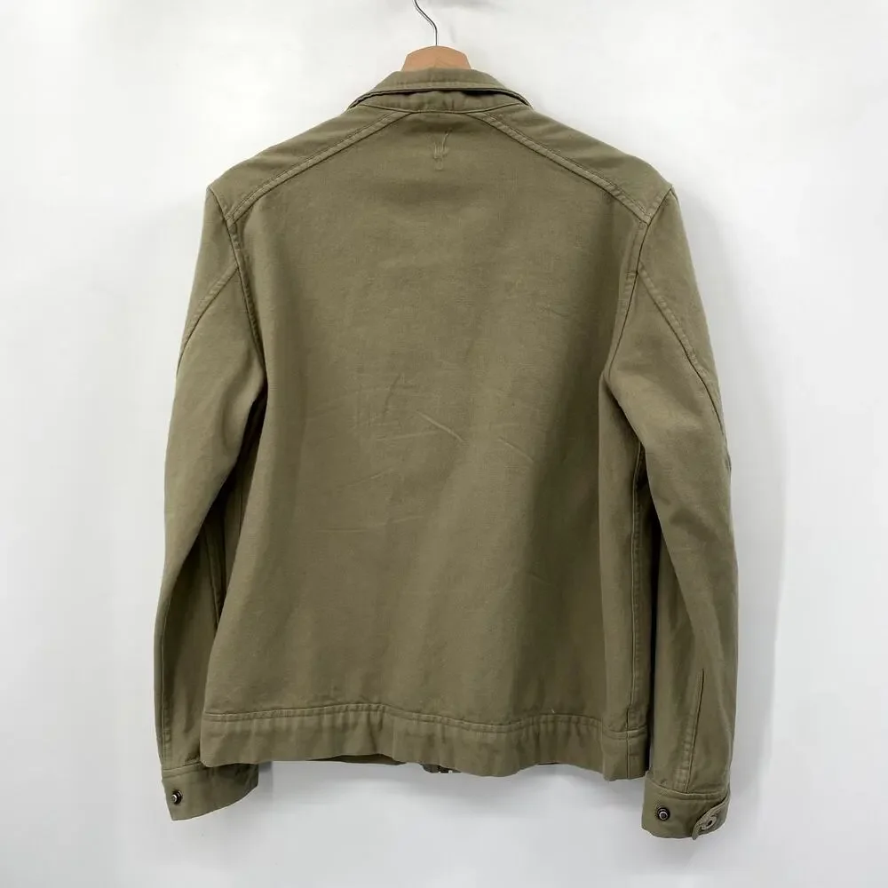 iBex Men's S green Field Wool & Cotton jacket